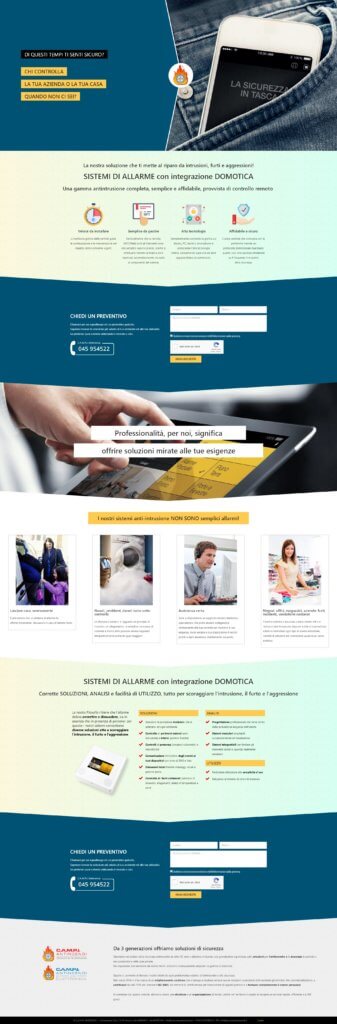 CAMPI Elettronica - Sistemi d'allarme con integrazione domotica 9 screencapture campielettronica it 2019 01 15 14 27 19