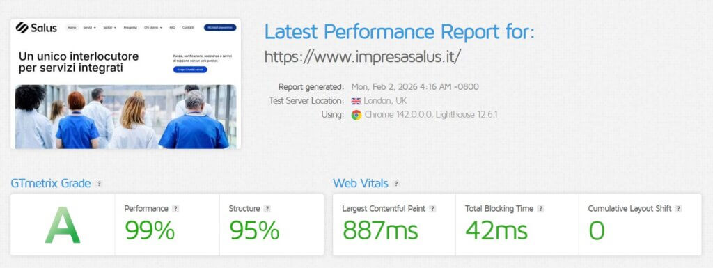 impresasalus.it Grade A Desktop
